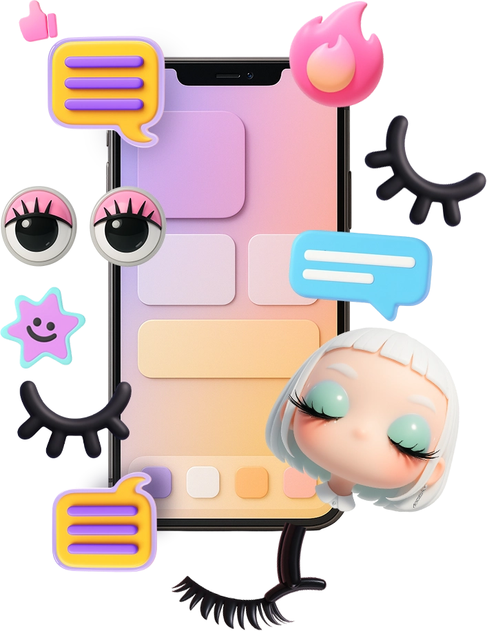 متن زیبا برای تبلیغ کاشت مژه