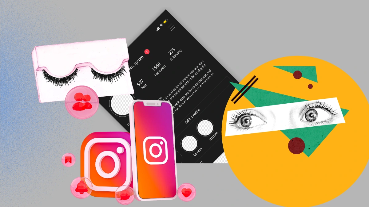 اسم پیج و بیو برای مژه‌کار