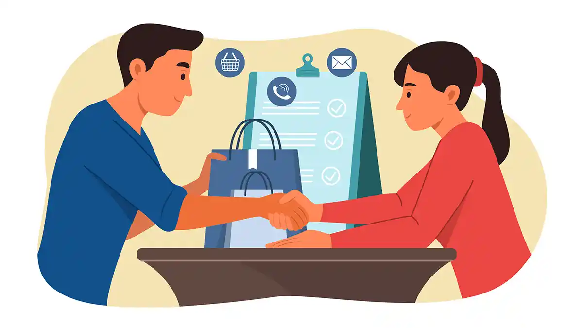 جلب اعتماد مشتری