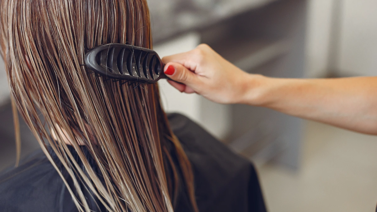 متن تبلیغ کراتین مو